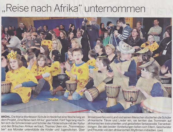 Projektwoche "Afrika"